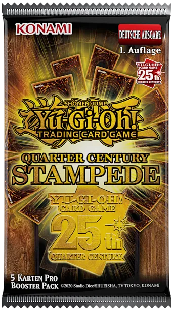 Yugioh! Quarter Century Stampede Booster Pack