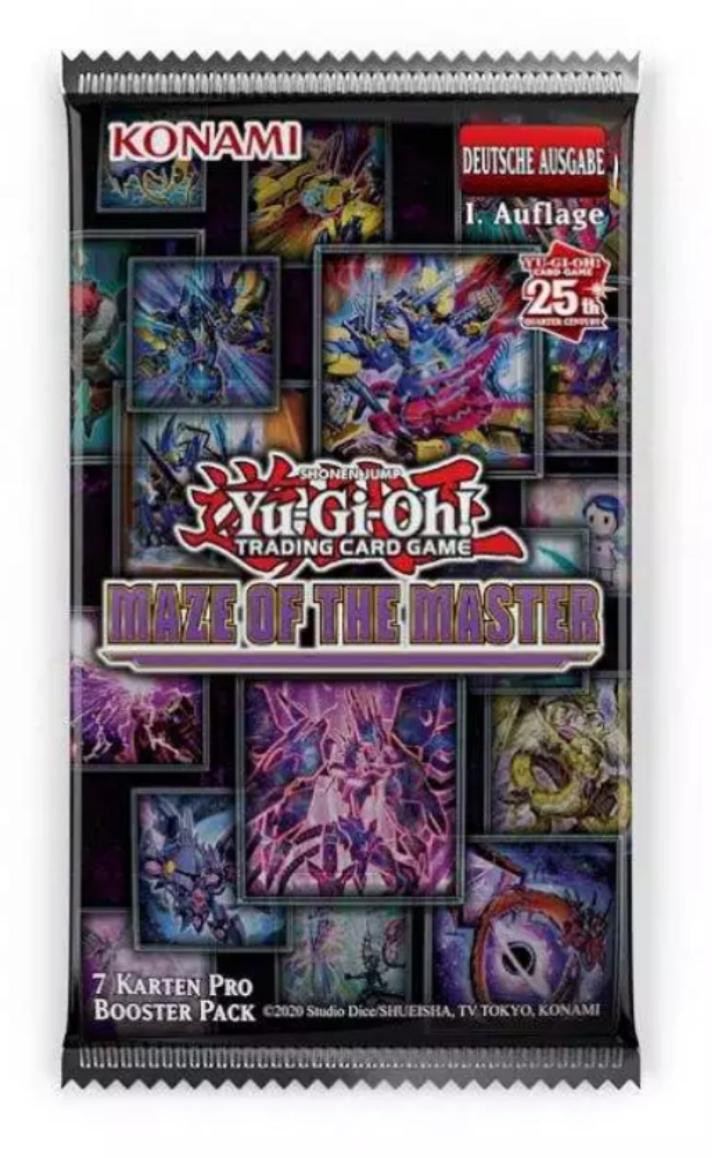 YuGiOh! 25th Anniversary - Maze of the Master Boosterpack - Deutsch